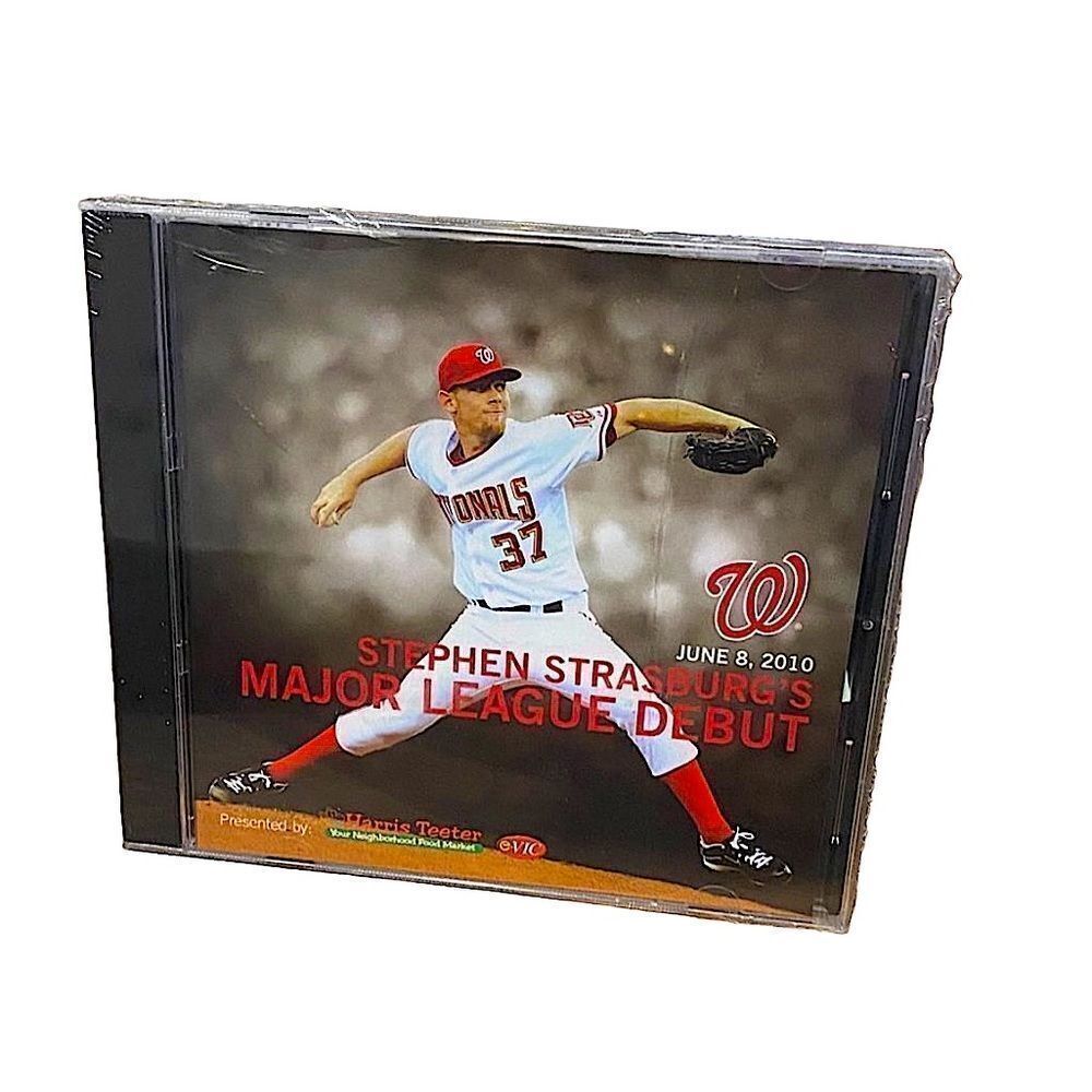 NEW Stephen Strasburg Major League Debut DVD